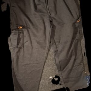 Men's Black Cargo Pants
